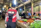 Sat Samapta Polres Ciamis Intensifkan Patroli Pasar, Polisi Pastikan Harga dan Stok Bahan Pokok Aman