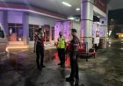Humanis, Pasukan Patroli Roda 4 Polres Ciamis Datangi Obvit SPBU Nagrak