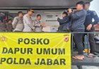 Polda Jabar Pastikan Makanan Aman Dikonsumsi bagi Warga Terdampak Banjir di Karawang