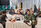 Perkuat Sinergitas, Polsek Lakbok Polres Ciamis Koorkom Kamtibmas di Acara Warga Cintajaya