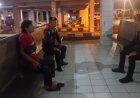 Jaga Harkamtibmas, Samapta Polres Ciamis Patroli Dialogis Malam Datangi Area Terminal Ciamis
