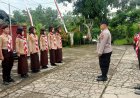 Polsek Sukadana Laksanakan Pembinaan Rutin Saka Bhayangkara, Polri Cetak Generasi Muda Peduli Kamtibmas