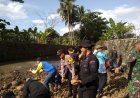Polsek Ciamis Dukung Gerakan Gotong Royong Normalisasi Saluran D.I Cipalih/Nagawiru, Wujud Sinergi Polri dan Masyarakat Jaga Lingkungan