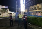 Humanis, Tiga Personel Samapta Polres Ciamis Patroli dan Beri Imbauan Kamtibmas di Kantor Telkom