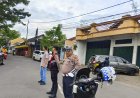 Pelayanan Masyarakat, Samapta Polres Ciamis Bersiaga di Daerah Rawan Kemacetan Saat Pagi