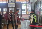 Sat Samapta Polres Ciamis Intensifkan Patroli Dialogis di Stasiun Ciamis, Perkuat Kehadiran Polri Jaga Keamanan Publik