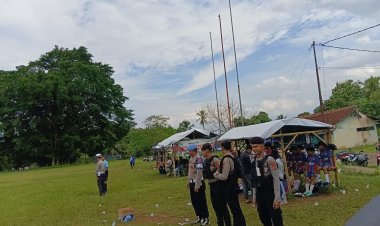 Polres Ciamis Beri Pengamanan Turnamen Sepak Bola Tut Wuri Handayani Cup