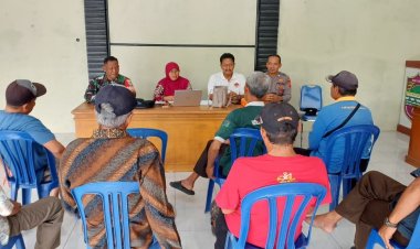 Polsek Banjarsari Hadiri Proses Pemilihan Gapoktan Desa Sindangsari