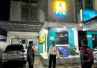 Cipkon di Malam Hari, Satuan Samapta Polres Ciamis Patroli Dialogis Sasar Kantor PLN Ciamis