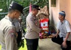 Polres Ciamis Salurkan Bantuan Sosial Bagi Korban Tanah Longsor Di Sindangkasih