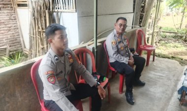 Polsek Lakbok Pastikan Keamanan Ibadah Minggu Jemaat GKKI di Desa Cintaratu