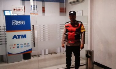 Polsek Cihaurbeuti Polres Ciamis Patroli Biru Antisipasi Gangguan Kamtinmas di Masyarakat