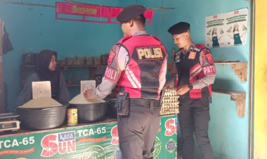 Polres Ciamis Intensifkan Patroli Pemantauan Harga dan Ketersediaan Bahan Pokok Demi Stabilitas Ekonomi Masyarakat