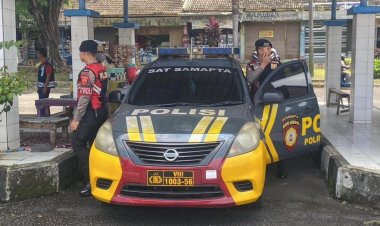 Sat Samapta Polres Ciamis Laksanakan Patroli Himbauan Kamtibmas, Tingkatkan Kewaspadaan Masyarakat