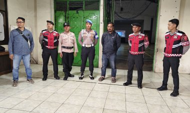 Polres Ciamis Beri Pengamanan Saat Nobar Semifinal Liga Nusantara Dejan FC vs PSGC